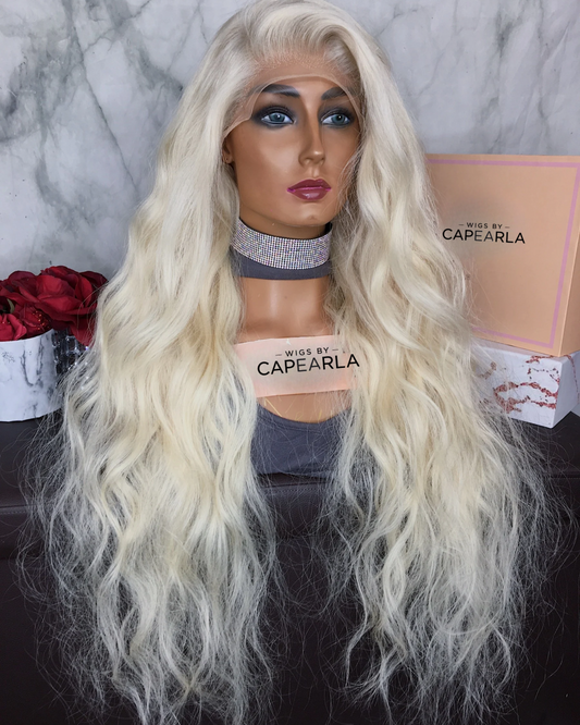 Ky Platnium 28”- Glueless Lace Front (Pre-Order)